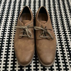 Men's Tan Dockers Bronson Oxford Shoes Size 9